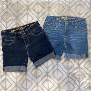 Size 10 girls- midi shorts